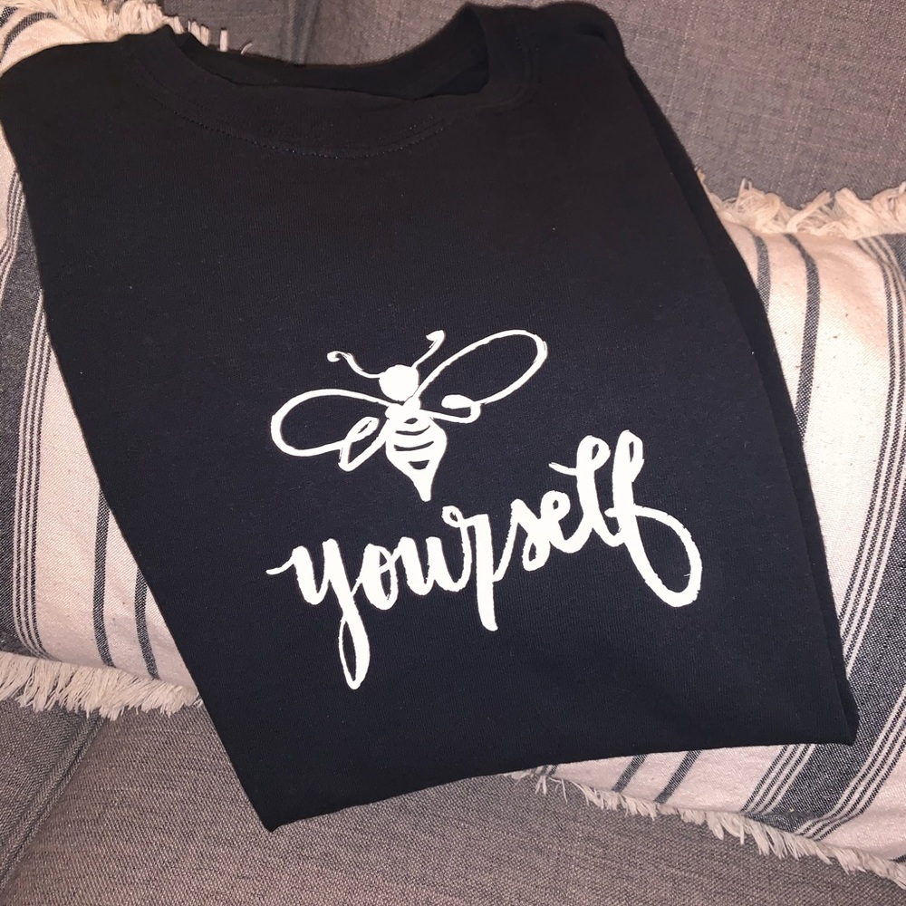 Be yourself custom short&long sleeve T-shirt